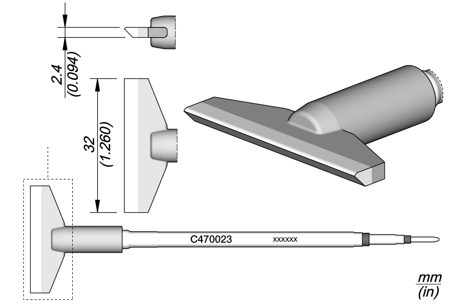 C470023 - Blade Cartridge 32